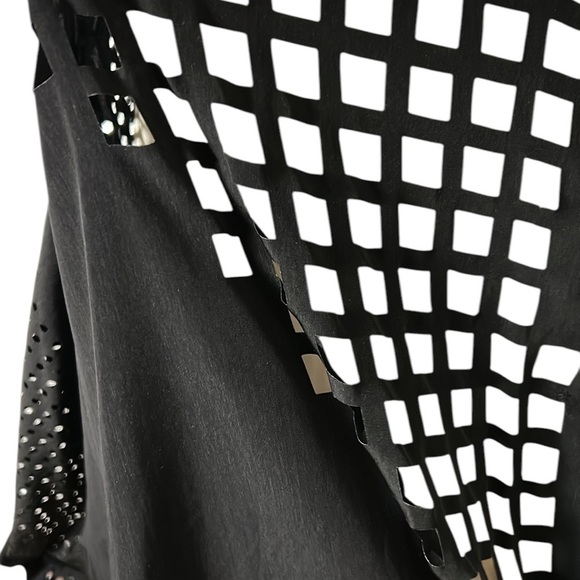 Diesel Runway dress ,S, polka dots,cut outs,mesh, mine is lined ,event EC,Italy - Picture 11 of 16